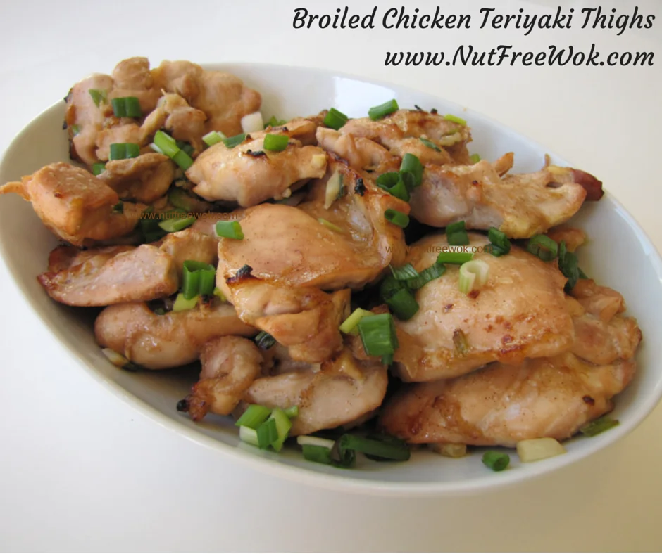 Moist, juicy, and tender to eat Broiled Teriyaki Chicken Thighs Recipe that is easy to prepare at home for a quick weeknight meal or for special gatherings.