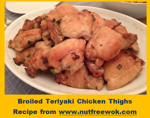 Broiled Teriyaki Chicken Thighs