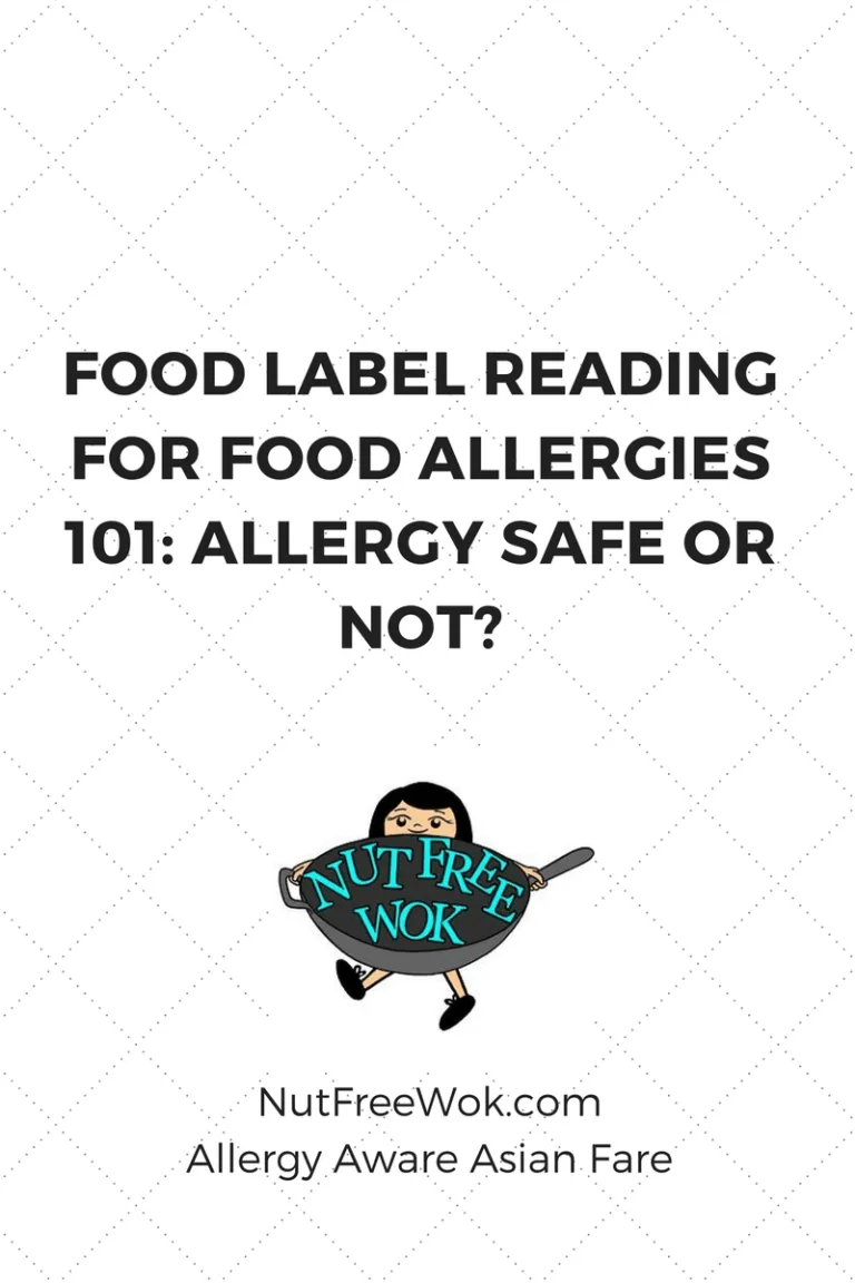 food label reading for food allergies 101: allergy safe or not