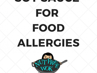 Soy Sauce for food allergies nut free wok