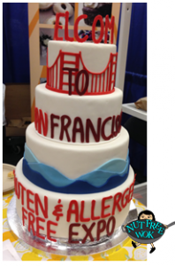 GFAF Expo SF 2014 cake by Zest Bakery