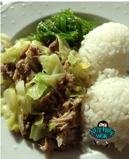 Slow Cooker Kalua Pork with Bacon and Cabbage