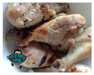 Super Easy Chicken Drumsticks by Nut Free Wok