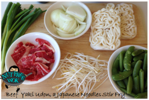 yaki udon ingredients