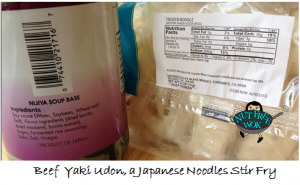 yaki udon labels