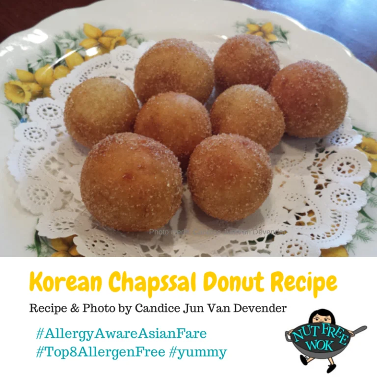 Korean Chapssal Donut Recipe