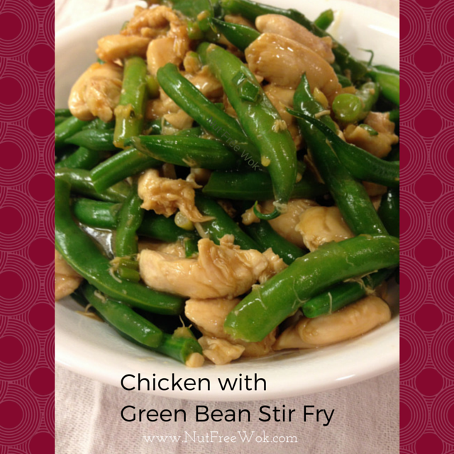 Quick Easy Chicken With Green Bean Stir Fry Nut Free Wok