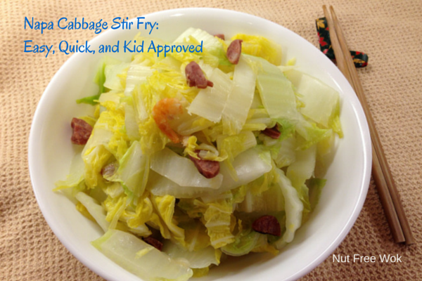 napa cabbage stir fry with title