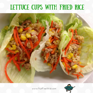 Lettuce Cups with Fried Rice
