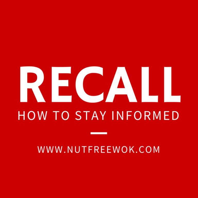 Cumin Peanut Allergy Recall