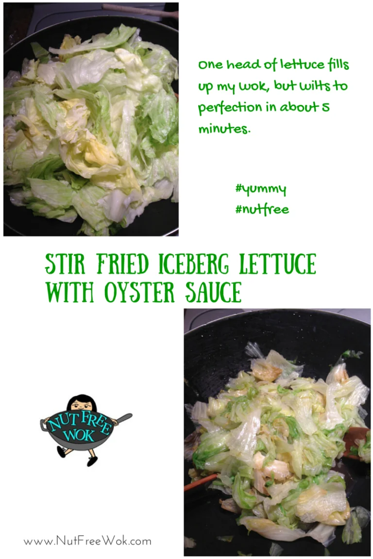 Stir-Fried Iceberg Lettuce with Oyster Sauce