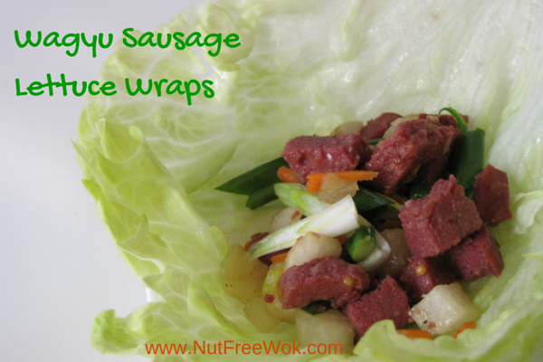 Wagyu Sausage Lettuce Wrap Recipe