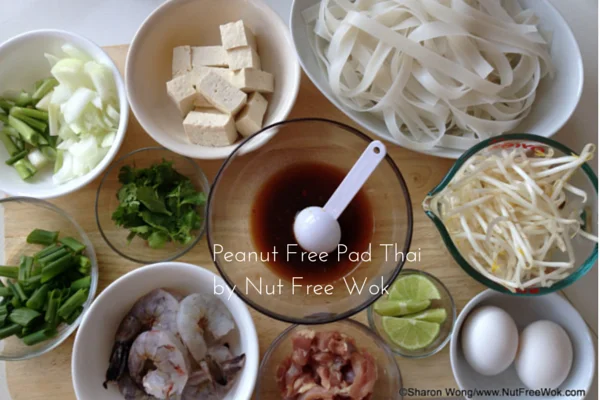 Peanut Free Pad Thai by Nut Free Wok