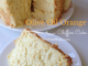 A slice of Olive Oil Orange Chiffon Cake by Nut Free Wok