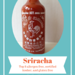 Allergy Aware Sriracha Sauce