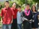 BJ Hom and his family at his graduation