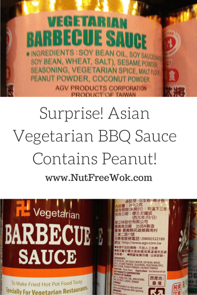 Surprise! Asian Vegetarian BBQ Sauce Contains