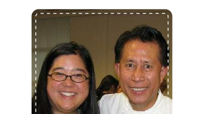 Sharon pictured with chef Martin Yan Sharon's Favorite Asian Cookbooks & Authors