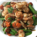 Happiness is a Shrimp Stir Fry with Spring Vegetables Recipe