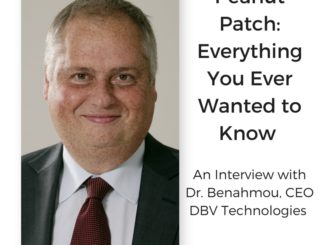 Dr. Benahmou smiling in a headshot Peanut Patch: Everything You Ever Wanted to Know NutFreeWok.com