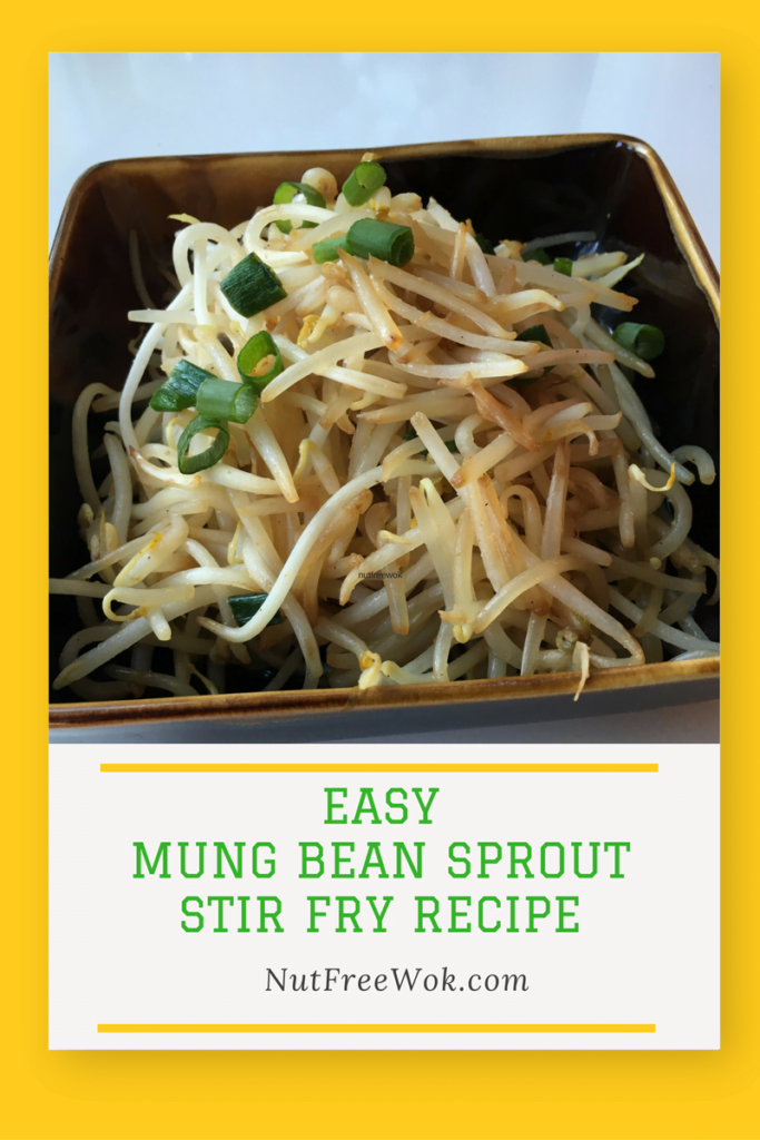 Easy Mung Bean sprout Stir Fry Recipe - Nut Free Wok