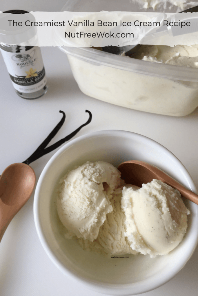 The Creamiest Vanilla Bean Ice Cream Recipe Nut Free Wok