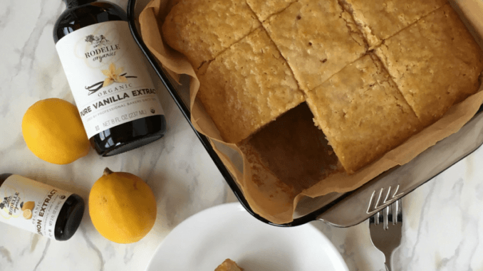 Easy Lemon Cake An Allergy Friendly Recipe nut free egg free nut free wok