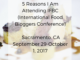 5 Reasons Why I Am Attending IFBC