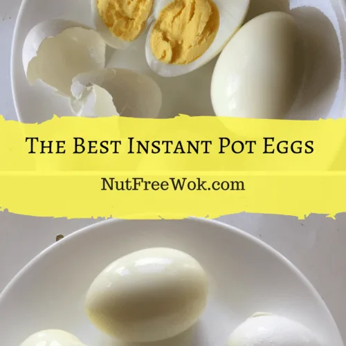 Eggs made in an Instant Pot are easy to peel