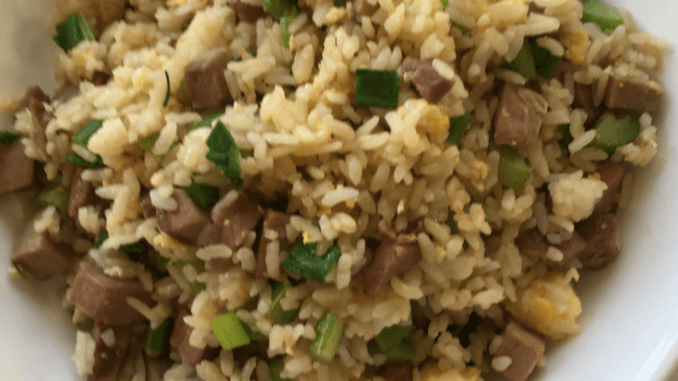 Smoked Duck Fried Rice easy versatile recipe