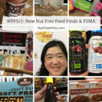 collage of WFFS17 nut free food finds