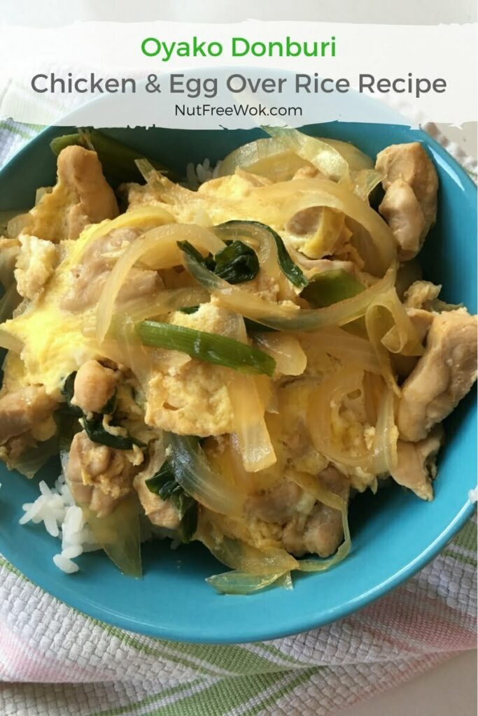 Oyako Donburi Chicken and Egg over Rice