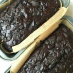 two loaves of triple chocolate banana bread by NutFreeWok.com