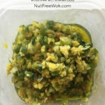 #nutfree Ginger and Scallion sauce in a container