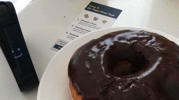 Chocolate donut nima peanut test result :)