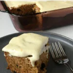 Nut Free Carrot Cake with Orange Cream Cheese Frosting Recipe by Nut Free Wok