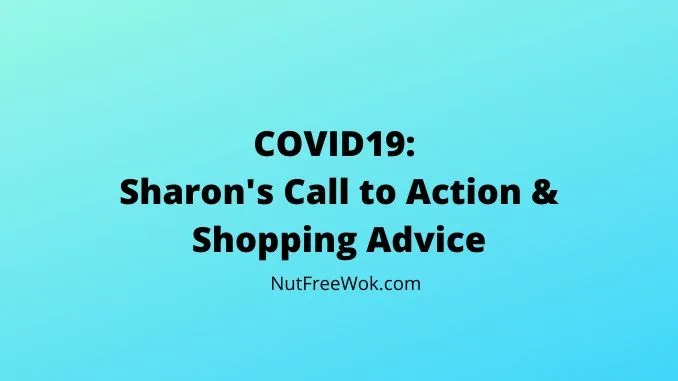 sharon's call to action and shopping advice for covid19