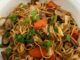 cooked yakisoba stir fry is ready to eat