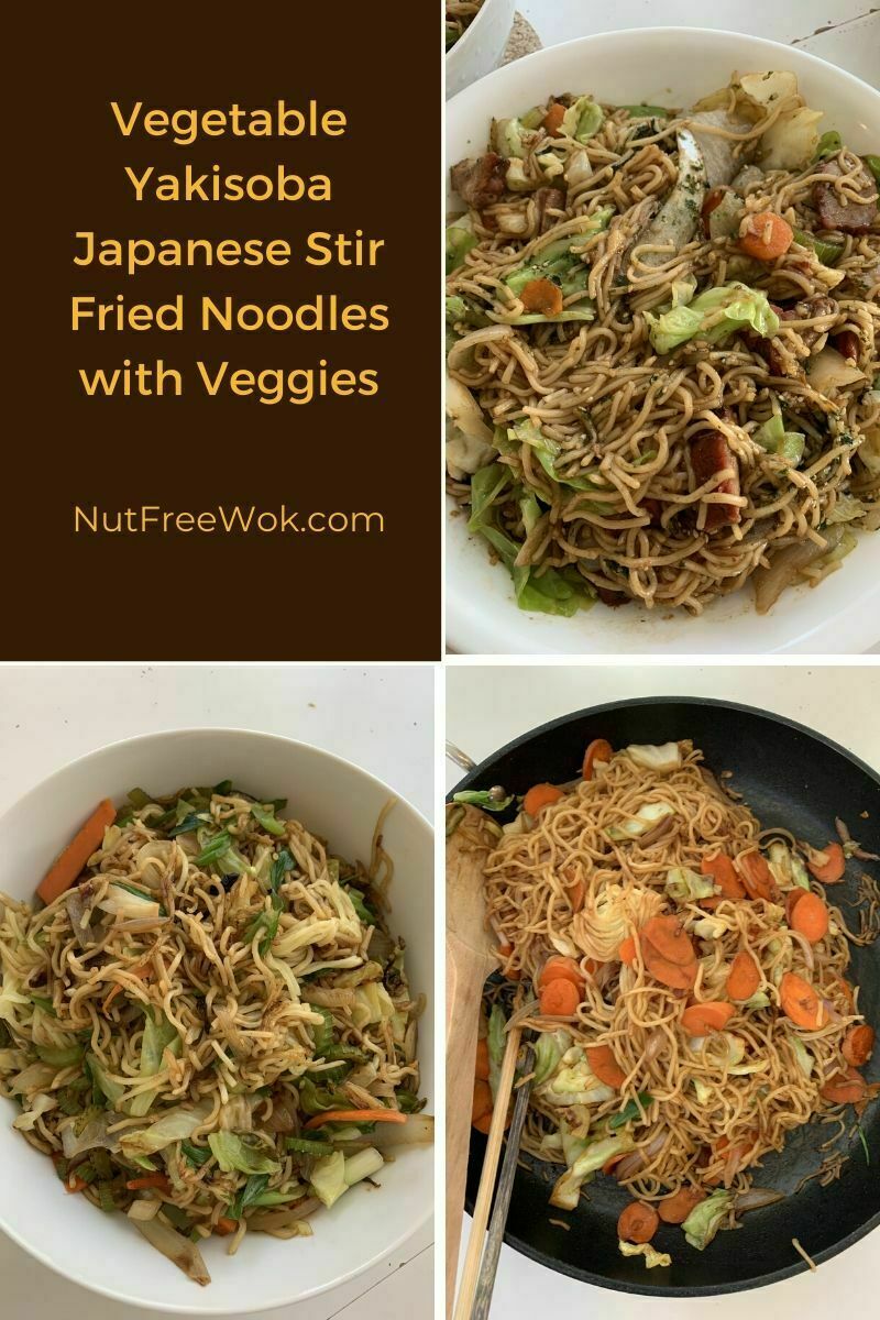 Vegetable Yakisoba (Japanese Noodle stir-fry) - Sweet Simple Vegan