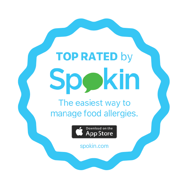 Spokin Top Rated Food Allergy Blog Badge