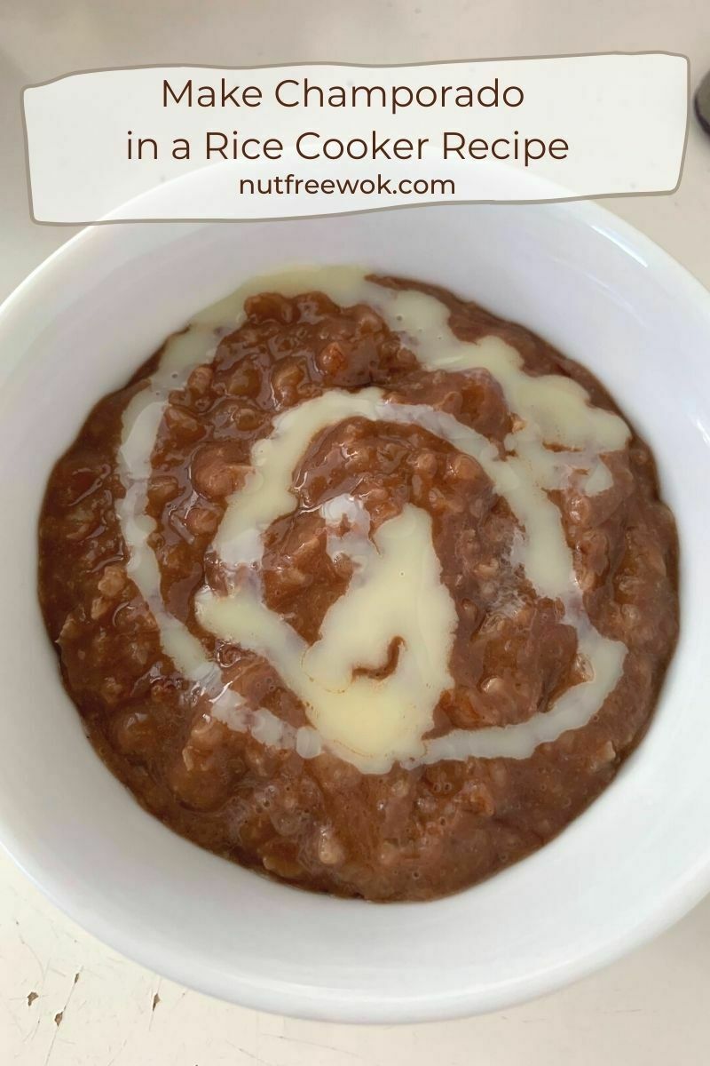 Make Champorado In A Rice Cooker Recipe Nut Free Wok