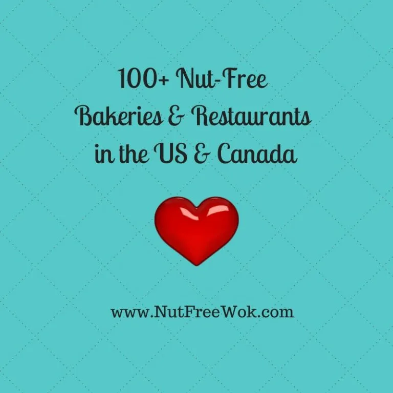 100+ Nut-Free Bakeries & Restaurants in the US & Canada