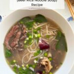 Vietnamese Pho (Beef Rice Noodle Soup) Recipe