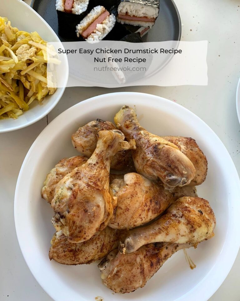 plate of chicken drumsticks, baked and ready to eat