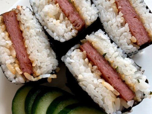 Turkey Spam Musubi Recipe - Nut Free Wok